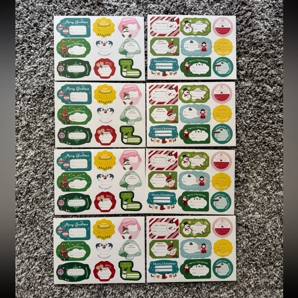 72 Christmas Tags (Pack #2)